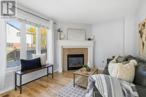 719 Daintry Crescent, Cobourg, ON - Indoor Photo Showing Living Room With Fireplace