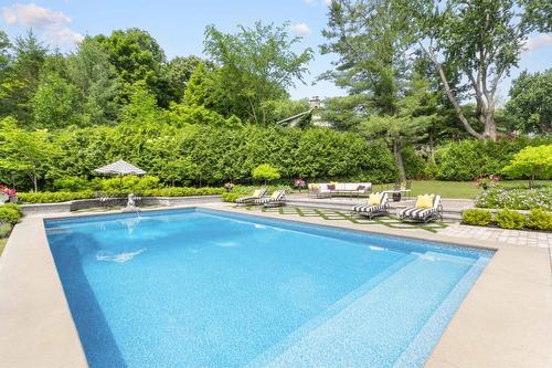 Pool - 1975 Place Nightingale, Saint-Bruno-De-Montarville, QC - Outdoor With In Ground Pool With Backyard