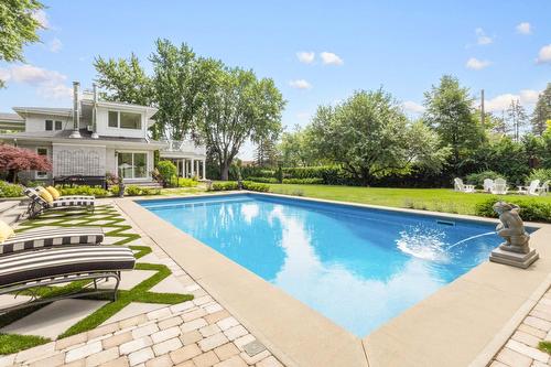 Pool - 1975 Place Nightingale, Saint-Bruno-De-Montarville, QC - Outdoor With In Ground Pool With Backyard