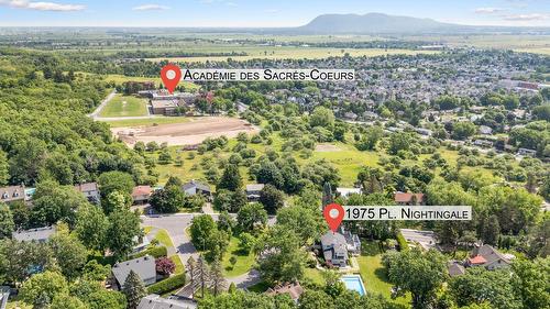Aerial photo - 1975 Place Nightingale, Saint-Bruno-De-Montarville, QC - Outdoor With View