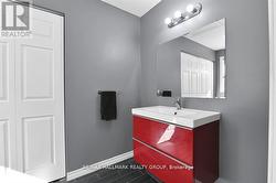 Main floor powder room. - 