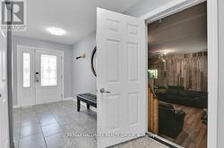 Access to man cave off of the front door. - 