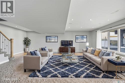 106 Thode Avenue, Saskatoon, SK - Indoor Photo Showing Living Room