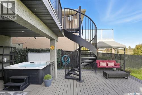 106 Thode Avenue, Saskatoon, SK - Outdoor With Deck Patio Veranda With Exterior