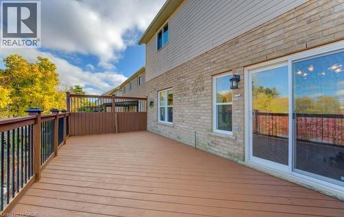 99 Maitland Street, Kitchener, ON - Outdoor With Deck Patio Veranda With Exterior