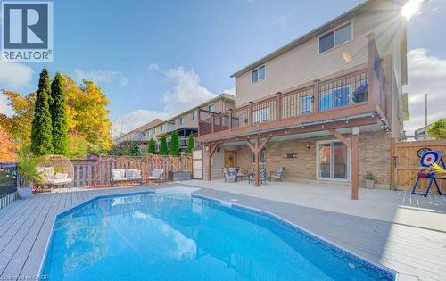 99 Maitland Street, Kitchener, ON - Outdoor With In Ground Pool With Deck Patio Veranda