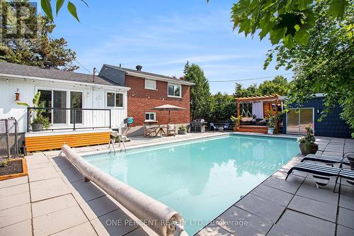 1042 Harkness Avenue, Ottawa, ON - Outdoor With In Ground Pool With Deck Patio Veranda