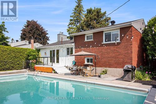 1042 Harkness Avenue, Ottawa, ON - Outdoor With In Ground Pool With Deck Patio Veranda