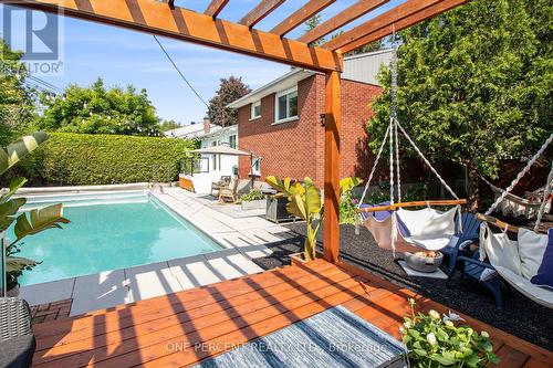1042 Harkness Avenue, Ottawa, ON - Outdoor With In Ground Pool With Deck Patio Veranda With Exterior