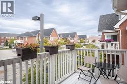 Enjoy the second floor outdoor balcony space - 