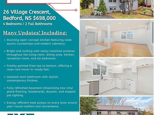 26 Village Crescent, Bedford, NS 