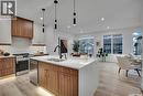 911 Traeger Manor, Saskatoon, SK  - Indoor Photo Showing Kitchen With Double Sink With Upgraded Kitchen 