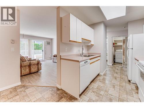 3609 30 Avenue Unit# 208, Vernon, BC - Indoor Photo Showing Kitchen With Double Sink