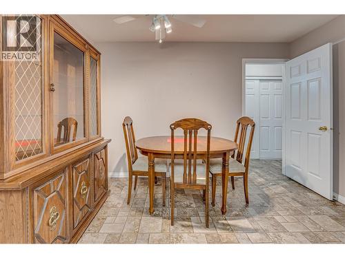 3609 30 Avenue Unit# 208, Vernon, BC - Indoor Photo Showing Dining Room
