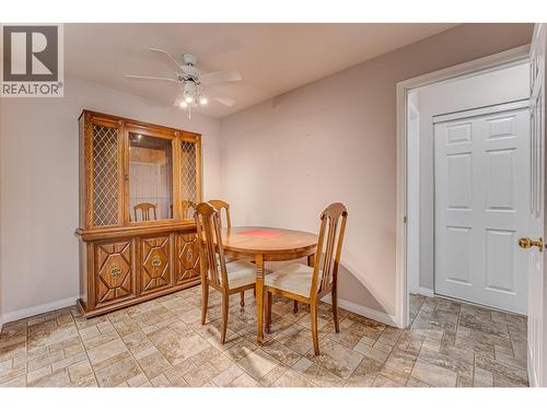 3609 30 Avenue Unit# 208, Vernon, BC - Indoor Photo Showing Dining Room