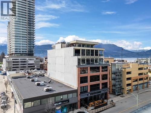 Exterior view of 1630 Pandosy St. - 1630 Pandosy Street Unit# 605, Kelowna, BC - Outdoor With Facade