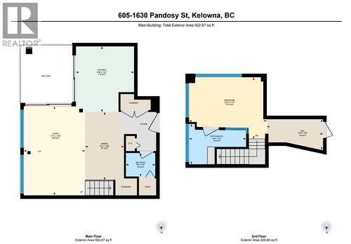 Floorplan - 1630 Pandosy Street Unit# 605, Kelowna, BC - Other