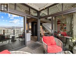 Spacious balcony off of the kitchen - - 