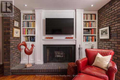 1168 Carey Road, Oakville (Mo Morrison), ON - Indoor Photo Showing Living Room With Fireplace