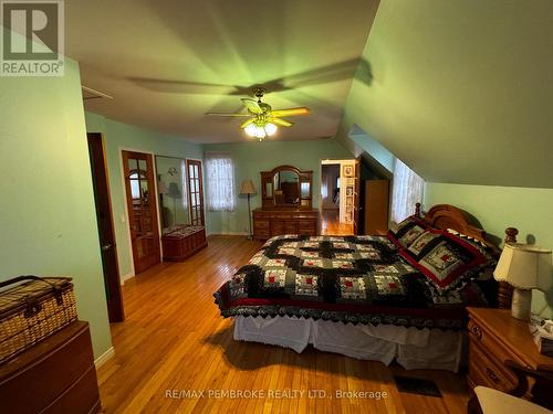 Primary bedroom on second floor. - 580 Miller Street, Pembroke, ON - Indoor Photo Showing Bedroom