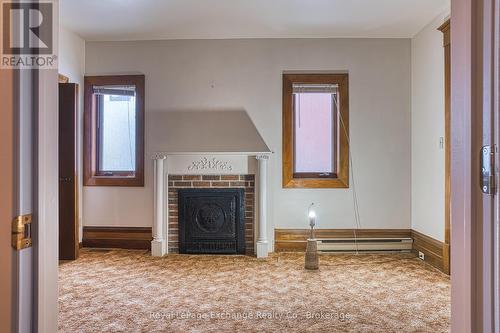 77 Montreal Street, Goderich (Goderich (Town)), ON - Indoor Photo Showing Other Room With Fireplace