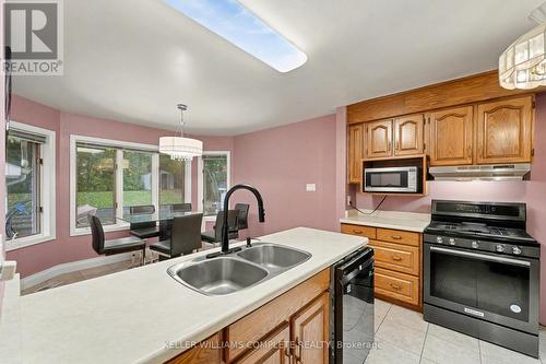 512 Finucane Street, Oshawa, ON - Indoor Photo Showing Kitchen With Double Sink