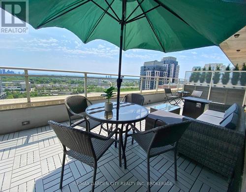 1402/Ph2 - 5101 Dundas Street W, Toronto (Islington-City Centre West), ON - Outdoor With Deck Patio Veranda With View With Exterior