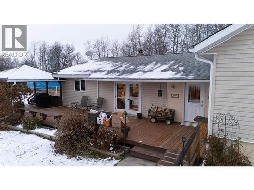 14398 Siphon Creek Road, Fort St. John, BC - Outdoor With Deck Patio Veranda With Exterior