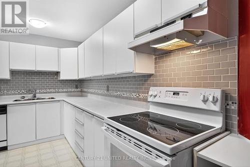 224 - 475 Parkhill Road W, Peterborough (Town Ward 3), ON - Indoor Photo Showing Kitchen With Double Sink