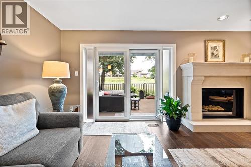 65 Fairway, Amherstburg, ON - Indoor Photo Showing Living Room With Fireplace