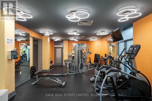 606 - 3830 Bathurst Street, Toronto, ON - Indoor Photo Showing Gym Room