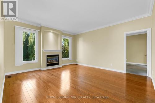 Living room with fireplace - 157 Loretta Drive, Niagara-On-The-Lake (Virgil), ON - Indoor Photo Showing Living Room With Fireplace