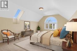 Staged bedroom/den  over garage - 