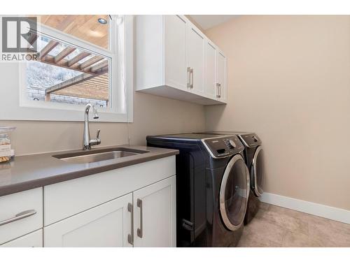 Laundry Room - 1673 Travertine Drive, Lake Country, BC - Indoor Photo Showing Laundry Room
