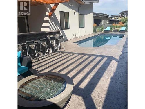 Photo from previous sale - 1673 Travertine Drive, Lake Country, BC - Outdoor With In Ground Pool