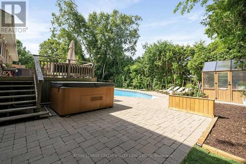 47 Larry Street, Caledon, ON - Outdoor With In Ground Pool