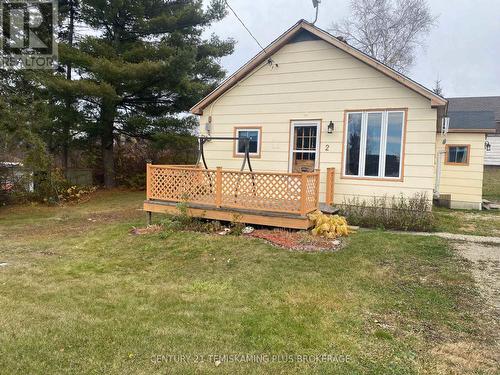 2 King Street, Timiskaming (Tim - Outside - Rural), ON - Outdoor With Deck Patio Veranda