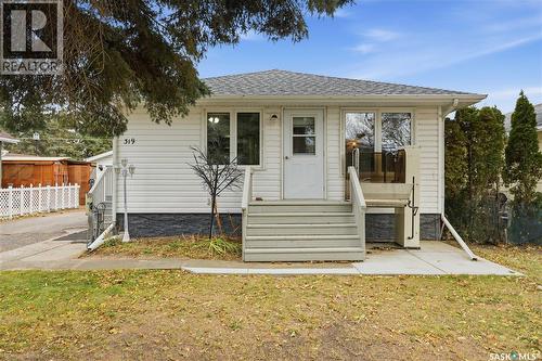 319 Simpson Street, Outlook, SK - Outdoor With Deck Patio Veranda