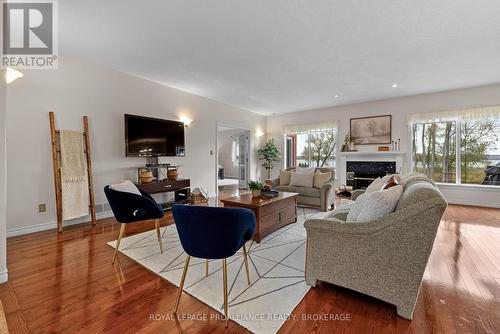 116 Schenk Street, Greater Napanee, ON - Indoor Photo Showing Living Room With Fireplace