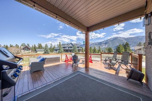 4453 Cedar Bay, Fairmont Hot Springs, BC - Outdoor With Deck Patio Veranda With Exterior
