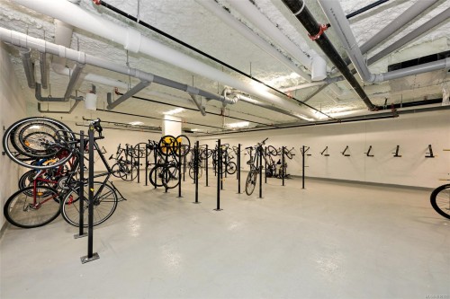 411-3564A Ryder Hesjedal Way, Colwood, BC - Indoor Photo Showing Garage