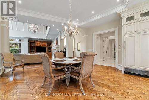 1343 Blythe Road, Mississauga, ON - Indoor Photo Showing Dining Room With Fireplace