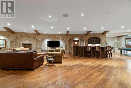 1343 Blythe Road, Mississauga, ON - Indoor With Fireplace