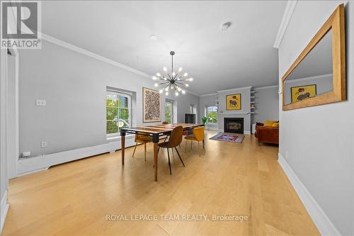 5 - 10 Clarence Street, Ottawa, ON - Indoor With Fireplace