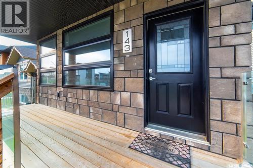 143 Marlatte Crescent, Saskatoon, SK - Outdoor With Deck Patio Veranda With Exterior