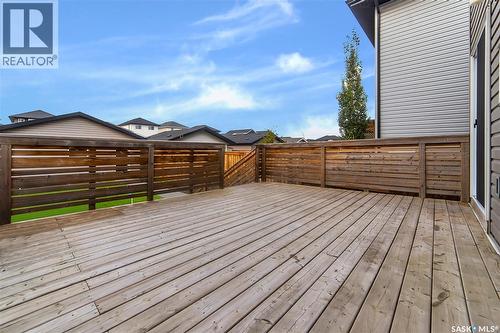 143 Marlatte Crescent, Saskatoon, SK - Outdoor With Deck Patio Veranda