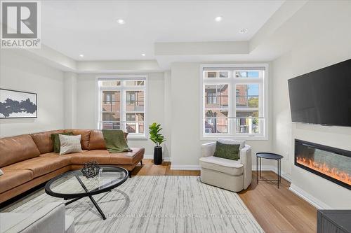 5 John Carter Way, Markham, ON - Indoor Photo Showing Living Room With Fireplace