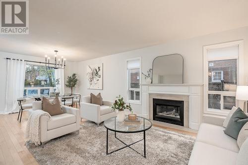 2620 Andover Road, Oakville (Ro River Oaks), ON - Indoor Photo Showing Living Room With Fireplace