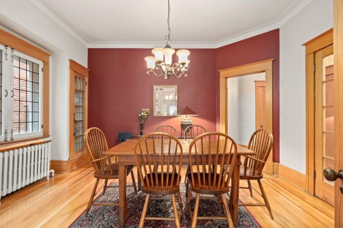 Dining room - 4805 Av. De Melrose, Montréal (Côte-Des-Neiges/Notre-Dame-De-Grâce), QC - Indoor Photo Showing Dining Room