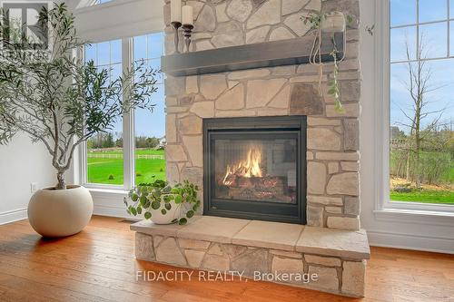 168 Kaswit Drive, Beckwith, ON - Indoor Photo Showing Living Room With Fireplace